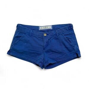 Y2K Abercrombie & FitchLow Rise 2000s  blue shorts Size 24 00